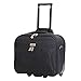 Produktbild Karabar Laptop Trolley Laptoptasche Laptopfach Rollkoffer mit Rollen für Notebooks bis Bildschirmdiagonalen von bis zu 16 Zoll Business Tasche 41 cm 27 Liter 2,3 kg, Minto Schwarz