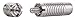 INVIS Mx2 Fasteners- 20pack standard studs