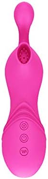 Cli^torial Sucking Toy Tongue Vibrating Wand USB Rechargeable Variable Speed and Modes Adjustment Six Toy for Women