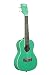 Kala Sparkle Collection, 4-String Ukulele, Right, Green, Concert (KA-SPRK