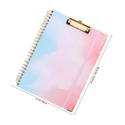 Bloc-notes Rechargeable en Clipboard Folio SHINEOFI pour Bureau