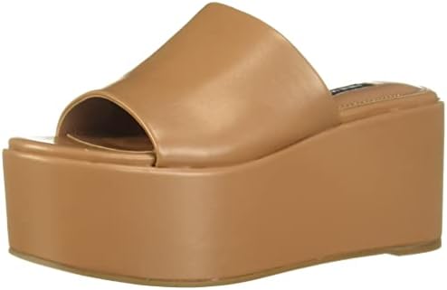 NINE WEST Women's Balla Wedge Sandal, Tan, 8.5 US : Amazon.sg: Fashion
