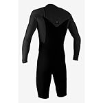 O'Neill Men's Hyperfreak 2mm Chest Zip Longsleeve Spring Wetsuit Medium Black/Black - Image 2