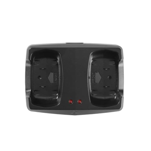 Image of Cobra ACXT 300 Dock Charging Station for 2 Walkie Talkies | With UBS Charging Cable - Dual Desktop Portable Charger, Compatible With ACXT345 and ACXT390 Models