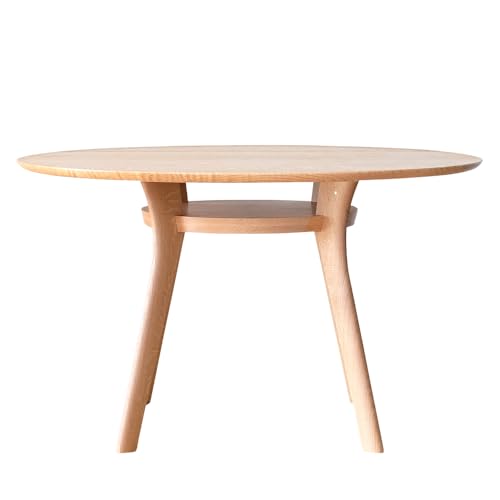 HIRASHIMA �~�` �_�C�j���O�e�[�u�� ���a119cm �ؐ� �I�t�� �ی^ ���{�� AGILE Circle Dining Table 119 �I�[�N �I�C���d�グ
