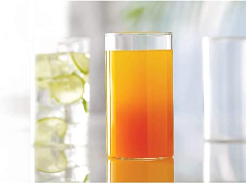 Image of SKYHEART-Products Multi Purpose Unbreakable Drinking Glass Set of 6 Pcs, ABS Poly Carbonate Plastic,300 ml Capacity Each, Clear Glass (Unbreakable)