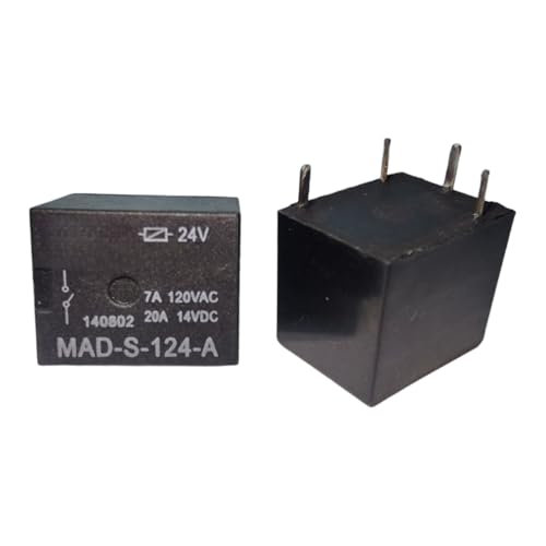 Relais MAD-S 124 A 4 pieds NO pour circuit imprimé