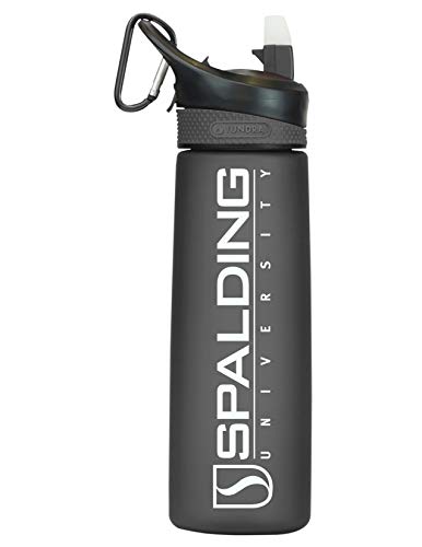 Spalding University Tritan Plastic Frosted Sport Bottle, Design-1 - Black