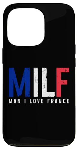 M.I.L.F. Man I Love France Pride Funny French Flag Case for iPhone 13 Pro