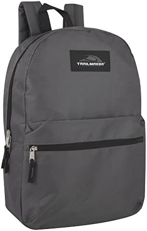 Trailmaker Classic 17 Inch Backpack with Adjustable Padded Shoulder Straps