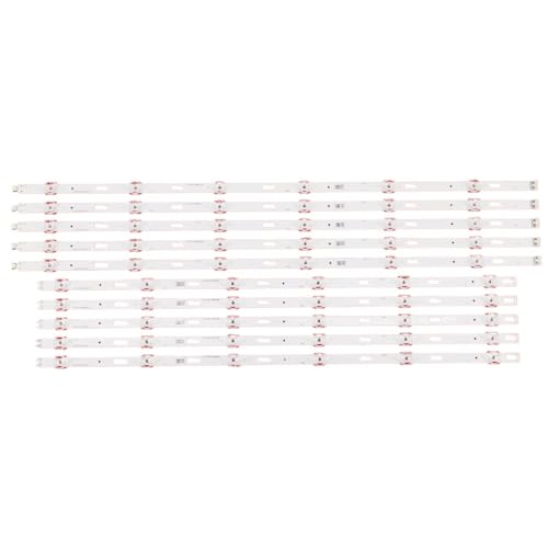 RCTGPGJAC Tira de retroiluminación LED de 12 lámparas Compatible for UN65TU7000 UN65TU8000 JL.D650C1330-408AL-M_V01 408AR-M_V02 BN96-50313A 50314A SVC650AG6-L R