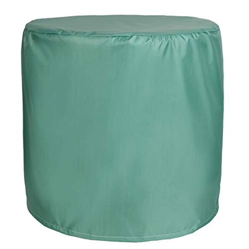 DKLE Housse Salon de Jardin Ronde, Imperméable Housse de Protection, Exterieur Housse Salon de Jardin Bas,Tissu Oxford Résistant Aux UV, pour Chaise De Table, Canapé