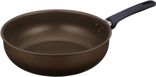 Wok Thermos durable serie KFL-028D 28 cm marrón oscuro miniatura 1
