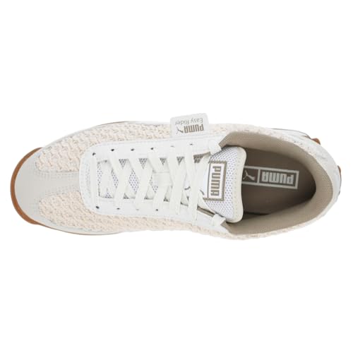 PUMA Womens Easy Rider Knit Lace Up Sneakers Shoes Casual - Beige, Off White - Size 10 M4
