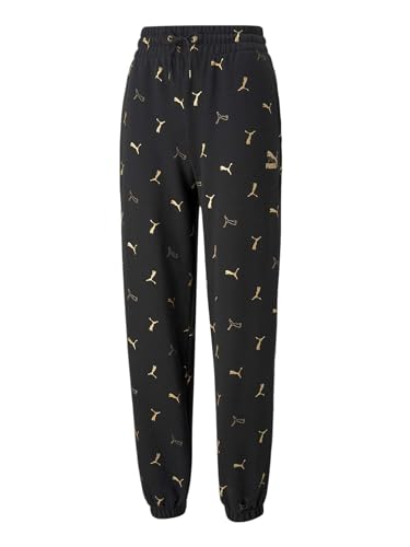 Pantalon Puma Classics Graphics pour femme avec coupe décontractée et motifs imprimés