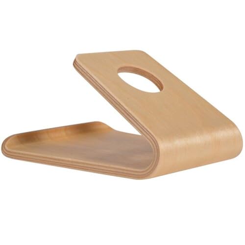 Support de téléphone en bois universel pour bureau et smartphone