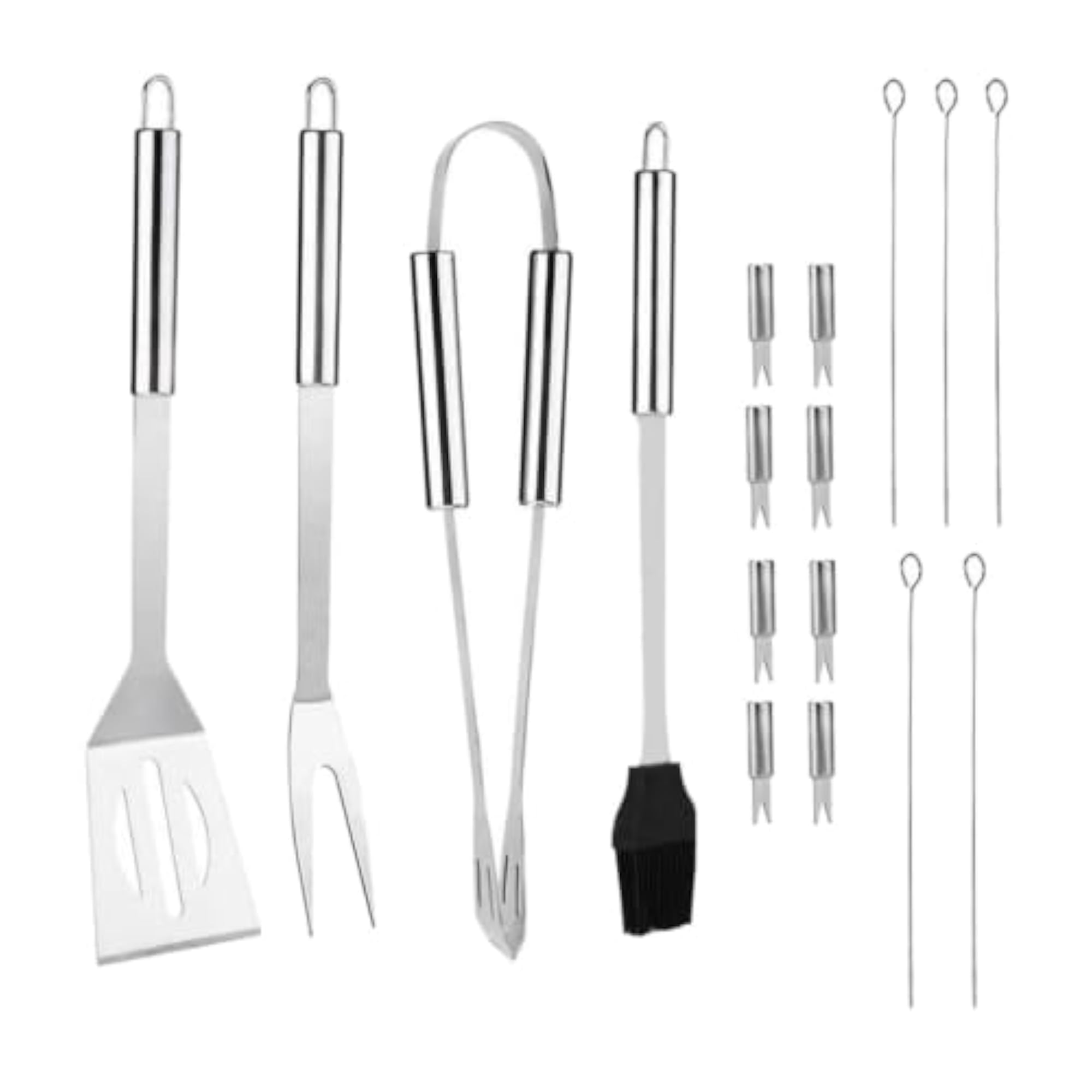 16PCS BBQ Grill Tool Set in Portable Bag