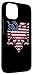 Albanian American Flag USA Albania Flag Eagle Case for iPhone 13