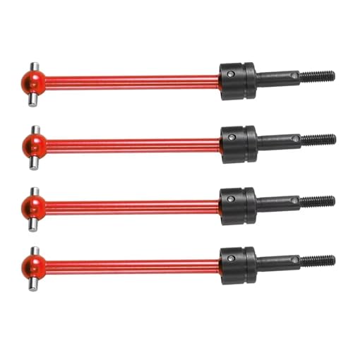 ��������ƃA�N�Z�T���[ Compatible With Tamiya For TT02B DT02 DT03 DF02 RC �J�[ �A�b�v�O���[�h �p�[�c �A�N�Z�T���[ 4�� ���^�� ���j�o�[�T�� �h���C�u �V���t�g CVD 64mm