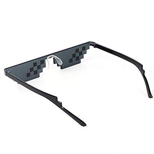 Image of Thug Life Sunglasses Pixel Gangsta Life Funny Novelty Shades