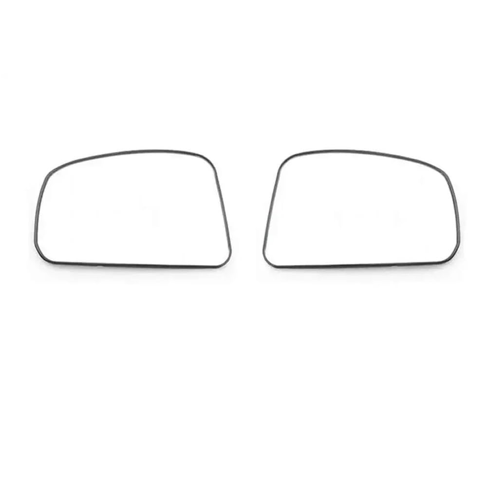 vetro retrovisore Per Nissan Per Tiida 2005-2009 | Veicolo Esterno Retrovisore Specchietto esterno Riflettente Vetro Lente Con Riscaldamento(2PCS left and right)