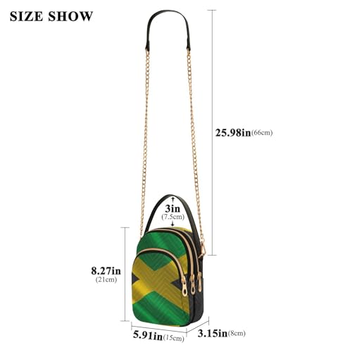Image of Patriot Flag Cell Phone Purse Crossbody Handbag Durable Shoulder Bag Sturdy Travel Pouch