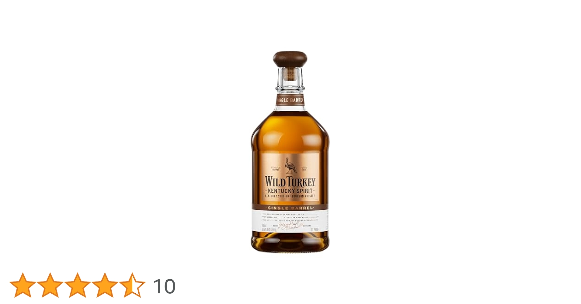 Wild Turkey Kentucky Spirit Whiskey 750 ml : Amazon.com.au