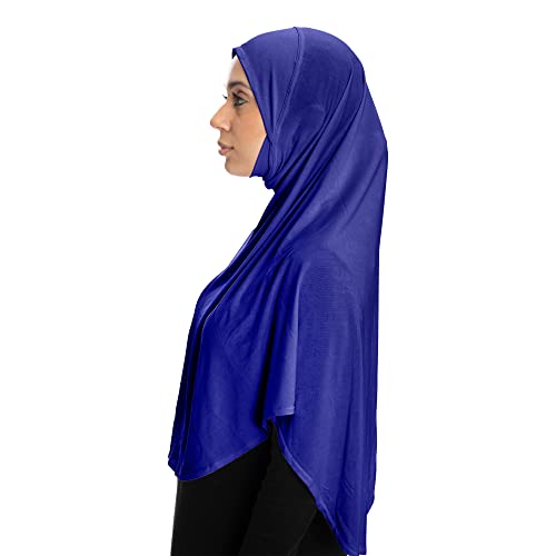 TheHijabStore.com Women's 1 Piece Amira Instant Hijab Ready to Wear Soft Head Wrap - Muslim Head Scarf Pull on Headwear3