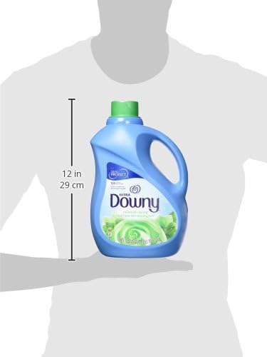 Downy Ultra Liquid Fabric Softener, Mountain Spring Scent, 2.68 L (105 Loads) - Packaging May Vary