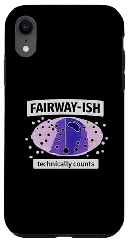Fairway-Ish Technically Count Sunday Skins Terrible Golfer �X�}�z�P�[�X iPhone XR �p