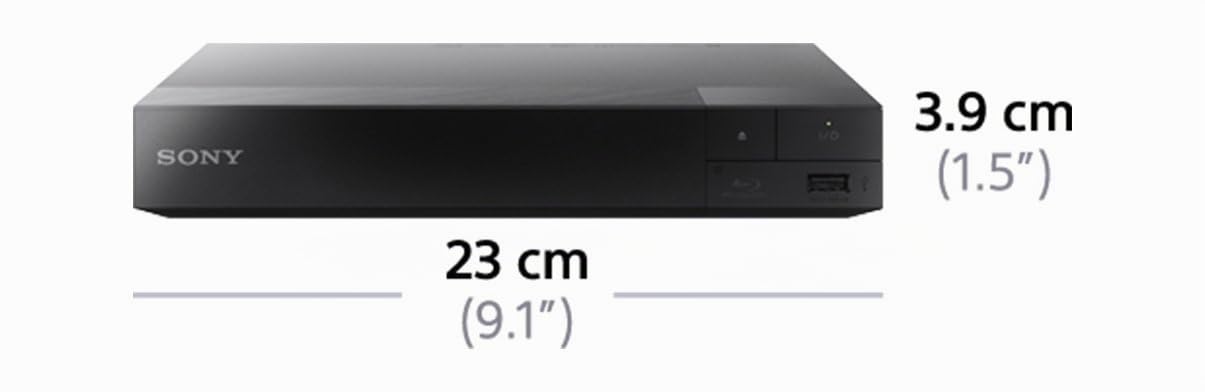 Sony BDP-S4500 Lettore Blu-Ray Full HD 3D, USB, Nero