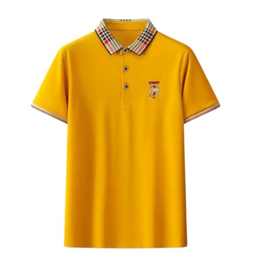 Image of TAGAS Mens Polo T-Shirt || Men's Color Block Polo Tshirt | Short Sleeve Casual Pullover with Collar |Casual Wear for Men | Mens Regular FIT T-Shirts