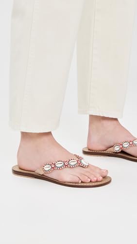 Mystique Women's Shell Thong Sandals3