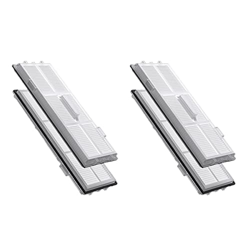 Replacement Of Spare Parts For Vacuum Cleaner Sweeper, Washable Hepa Filter Accessories Fit For Xiaomi Fit For Roborock S7 / T7S Plus Vacuum cleaner parts(4pcs)