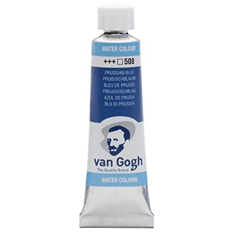 Van Gogh Watercolour Tube 10 ml Prussian Blue 508 Cover