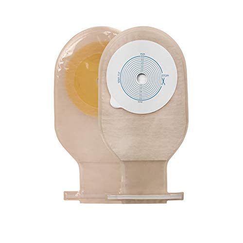 CELECARE 20Pcs Colostomy Bags One-Piece System Ostomy Bag,Colostomy Supplies Medicals Drainable Pouch Cut