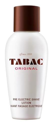 Tabac® Original | Loción de preafeitado para maquinilla eléctrica - prepara la piel antes del afeitado con maquinilla eléctrica - con el aroma del original | 150 ml