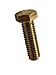 M20-2.5 x 45mm Hex Head Cap Screws, Steel Metric Class 10.9, Zinc Yellow Plating (Quantity: 20 pcs) - Coarse Thread Metric, Fully Threaded, Length: 45mm Metric, Thread Size: M20 Metric
