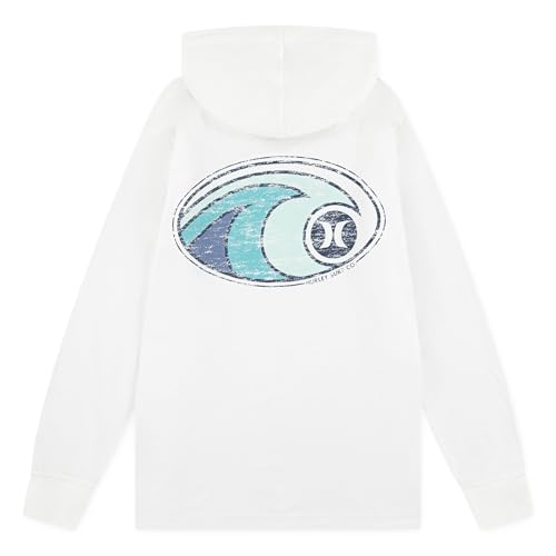 Image of Hurley boys Long Sleeve Hooded Graphic T-shirt