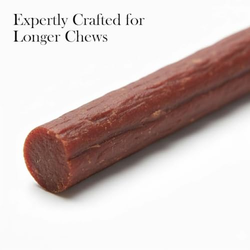 Image of PETS EMPIRE Munchy Stix Dog Treats, Chicken | Mutton Flavour Chew Sticks | Healthy Reward Treats for Dogs | High Protein Daily Chews (500 G, Mutton, Pack of 1)