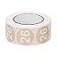 Sticky Dots 6ROLL 1 Inch Number Stickers Adhesive Labels Circle Dot ...