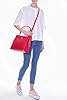 Tommy Hilfiger Damen Th Modern Satchel Tornistertasche Rot (Barbados Cherry) #1