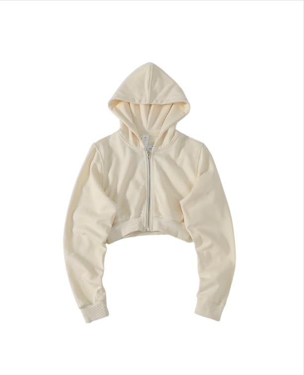 Amazon.co.jp: [CAIPANFA] alo 25年秋 ジップアップ パーカー、フード