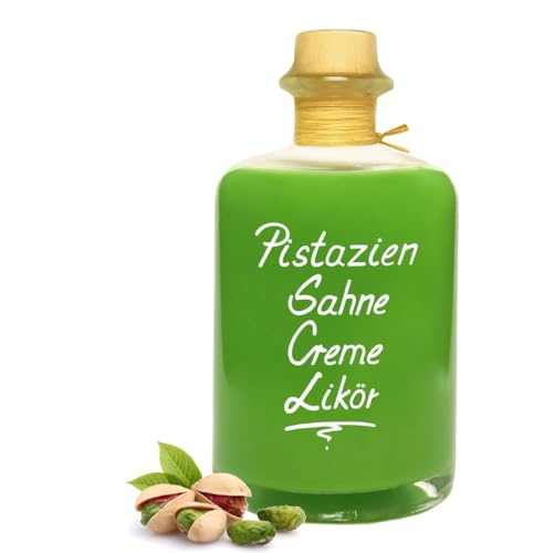 Pistazien Sahnecreme Likör 0,7L Top Qualität Pistazienlikör Sahnelikör Cremelikör 16% Vol