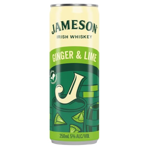 Jameson Ginger&Lime REDI Cóctel 12 unidades - 250 ml