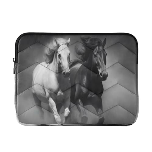 Funda para portátil Running Horse gris 13-14 pulgadas