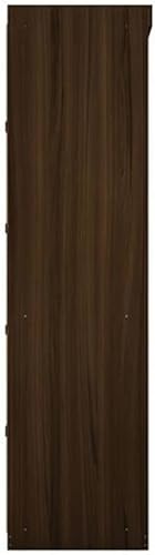 Miniatura 6 de 3-Piece Contemporary Wood Open Sectional Closet Set in Brown