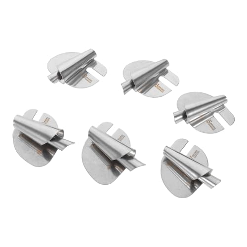 Zerodeko 6 piezas pie prensatelas para dobladillo enrollado miniatura 1