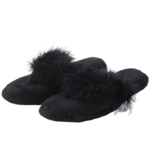 Forfoot Fuzzy Slippers Thong, Women's Cozy Slippers Flip Flops House Indoor Slippers Plush Coral Lining Thong Slippers Open Toe Slippers