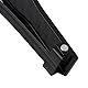 Yibuy 23,5x14 cm Schwarzes Trommelpedal und Trommelhammer Ersatzteil Schlägelwinkel Frei Einstellbar